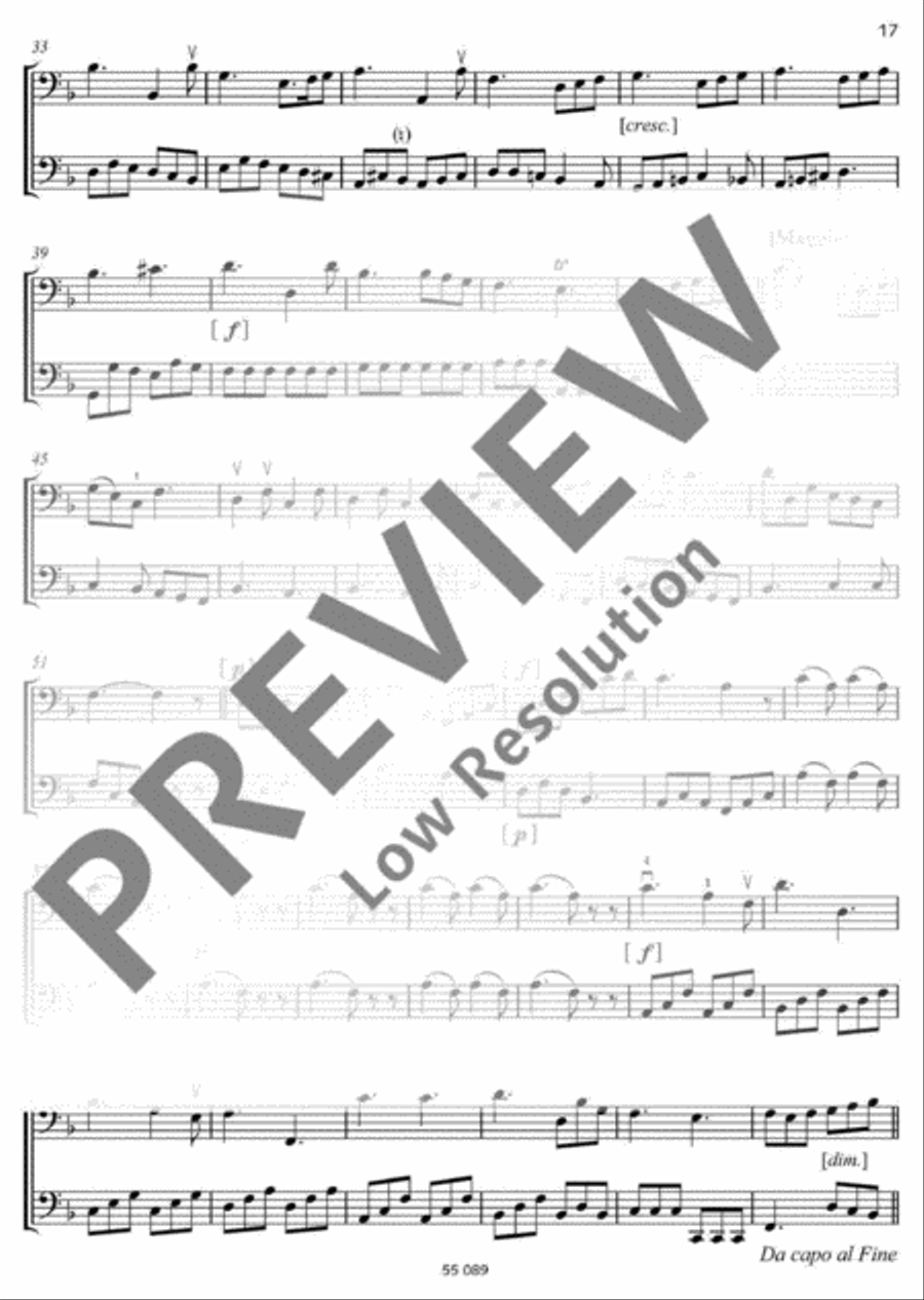 12 Progressive Duets Cello scores gallery preview page 18