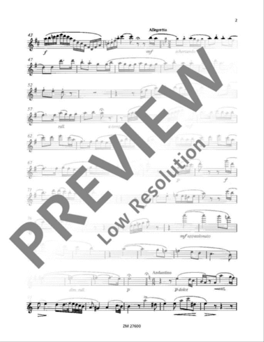 Die Zauberflöte Flute Solo scores gallery preview page 17