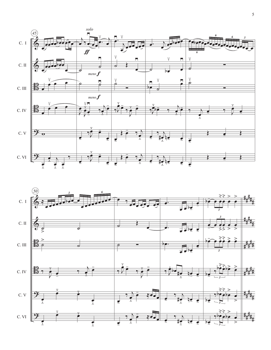 Bohemian Rhapsody Bohemian Rhapsody String Orchestra scores gallery preview page 5