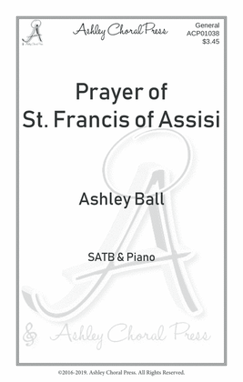 Book cover for Prayer of St. Francis of Assisi