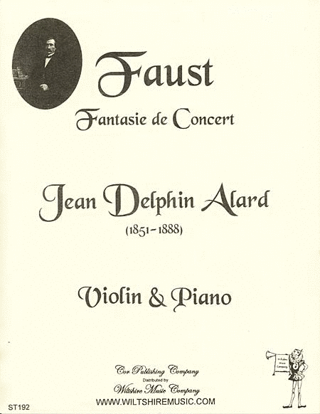 Faust,Fantasie de Concert Violin Solo - Sheet Music