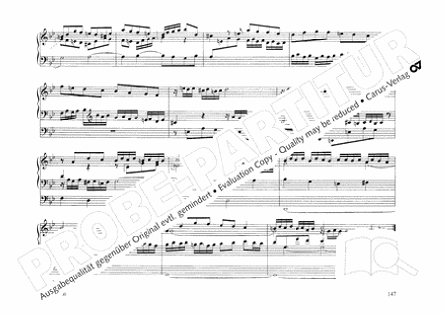 Orgelschule Orgelschule Organ scores gallery preview page 149
