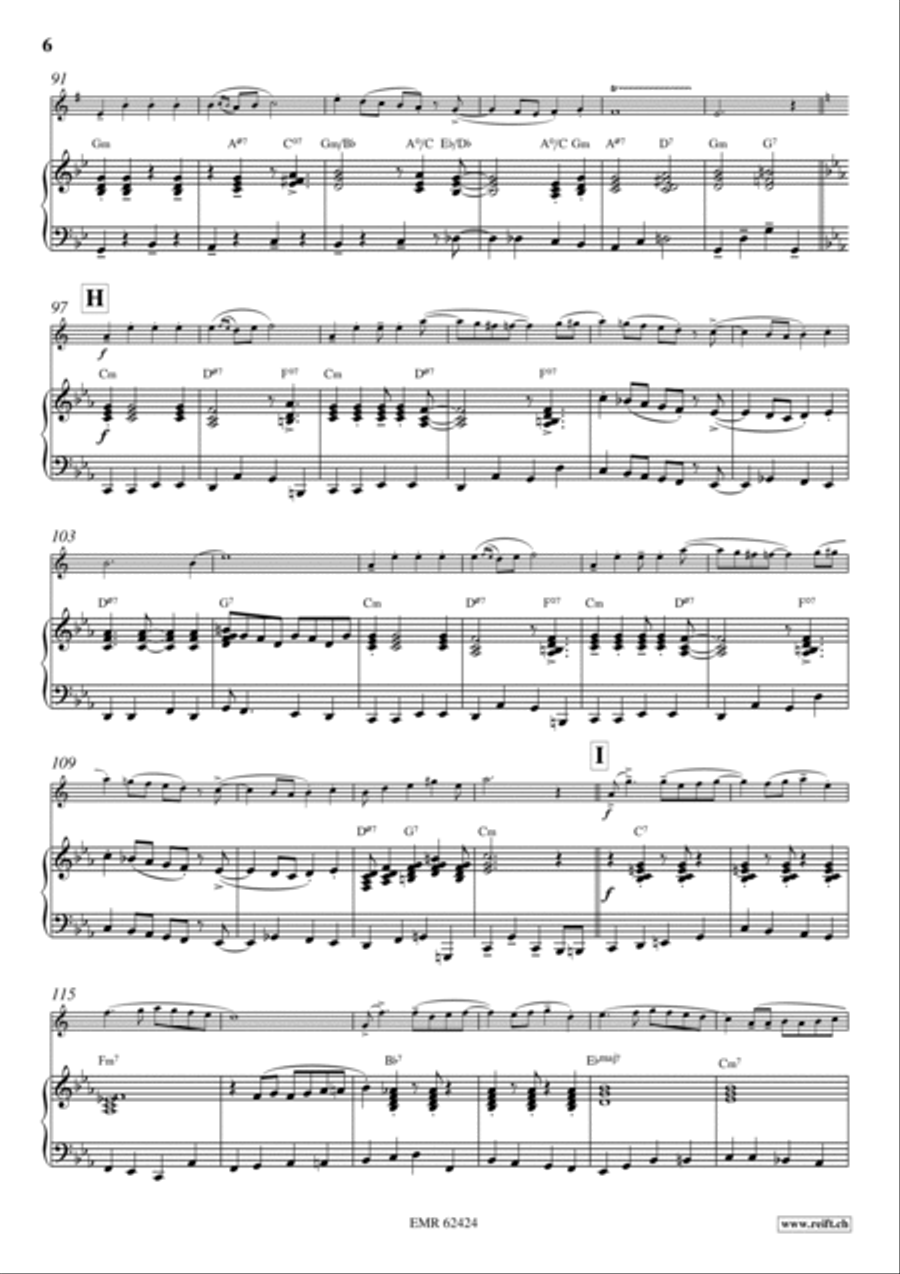 La Cinquantaine Horn scores gallery preview page 7