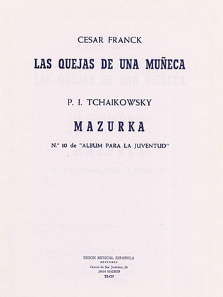 Las Quejas/Tchaikovsky Mazurka