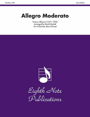 Book cover for Allegro Moderato
