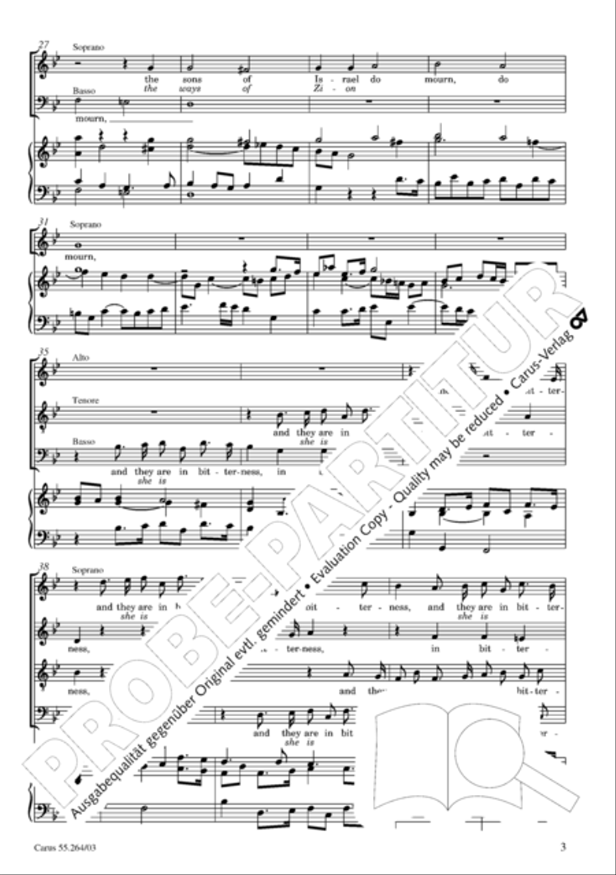 Israel in Egypt - Part I Israel in Egypt - Part I 4-Part scores gallery preview page 8