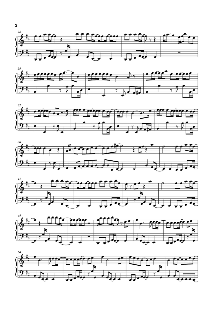 Dance The Night Dance The Night Easy Piano scores gallery preview page 2
