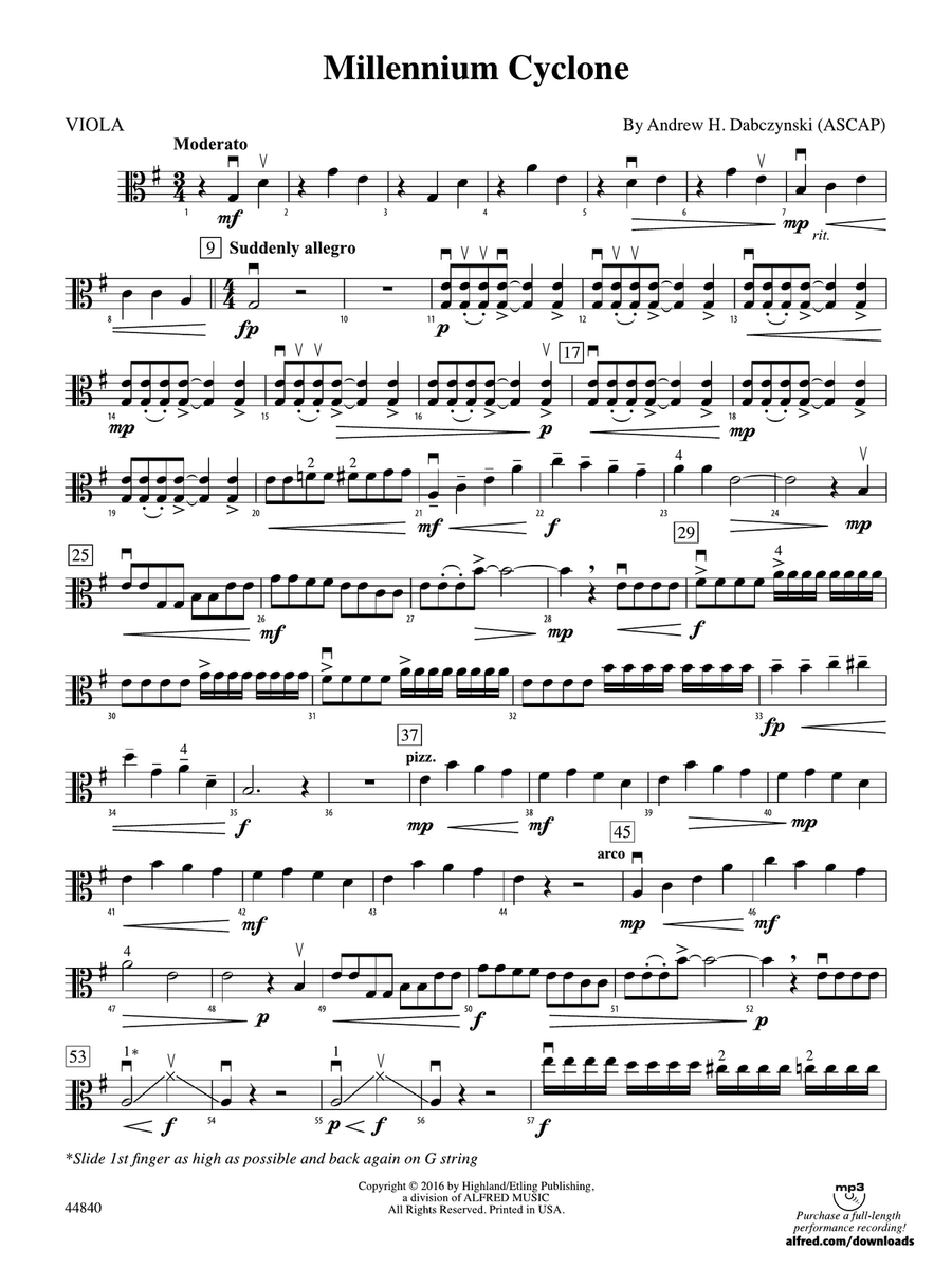 Millennium Cyclone: Viola