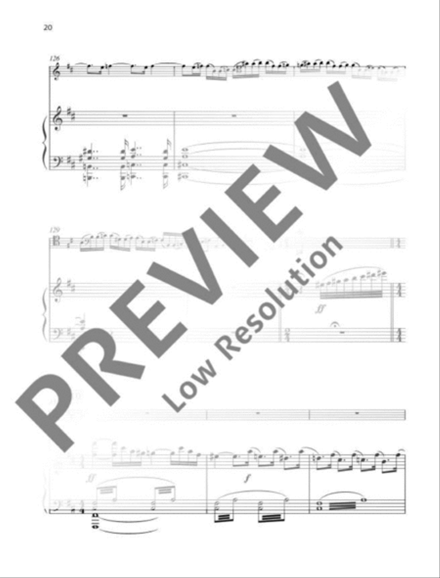 Concerto no. 1 Piano scores gallery preview page 21