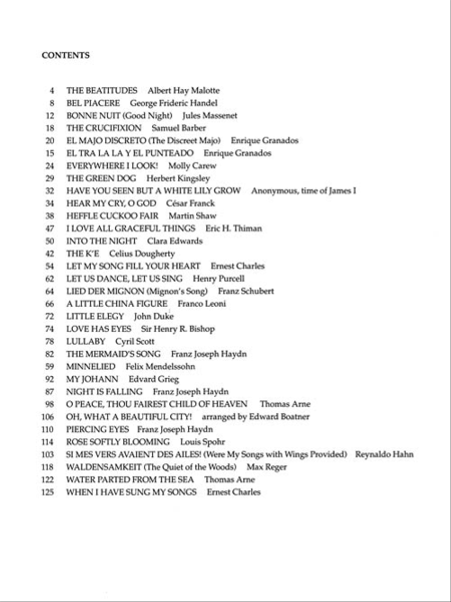 The First Book of Soprano Solos (Book Only) Soprano Voice scores gallery preview page 4