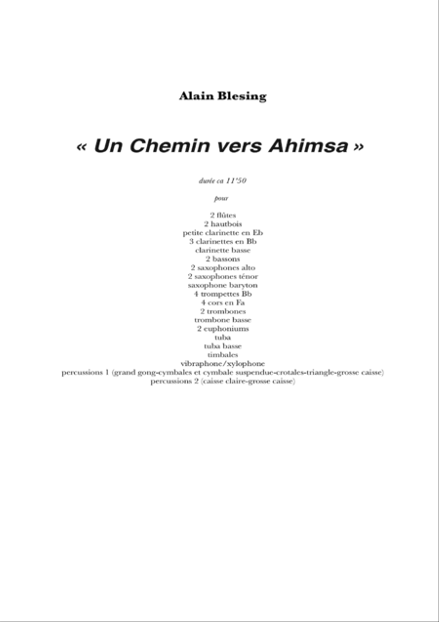 A piece for large orchestra. Advanced level. Orchestral material available Full Orchestra scores gallery preview page 1