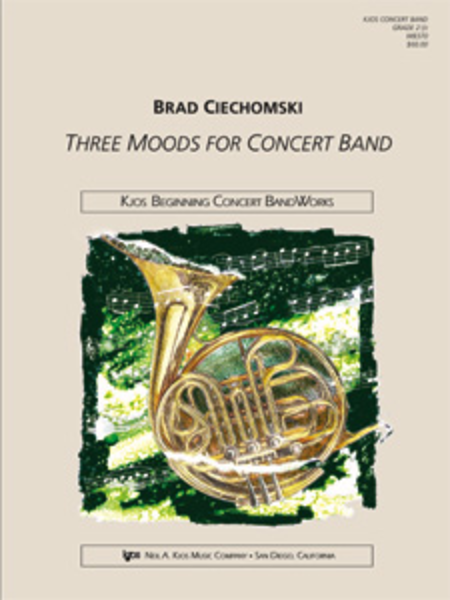 Three Moods For Concert Band image number null