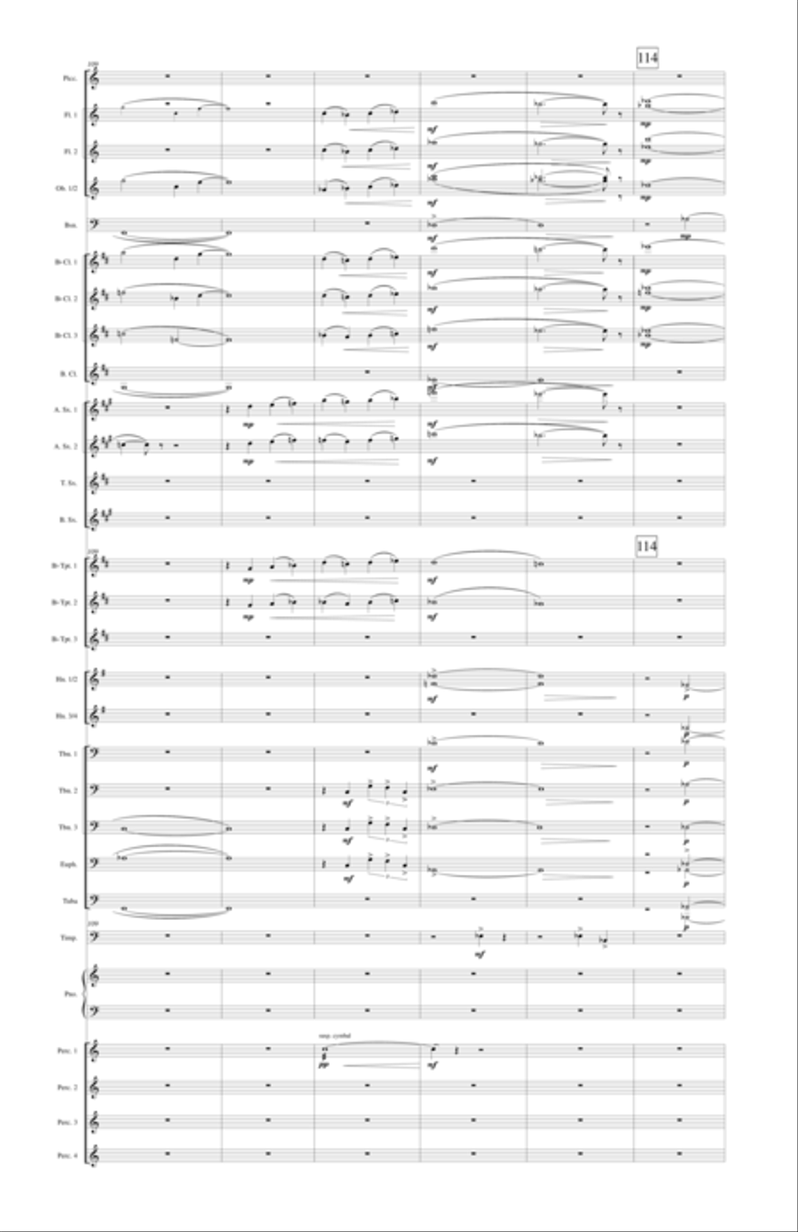 With Voice of Triumph Raised Concert Band scores gallery preview page 19