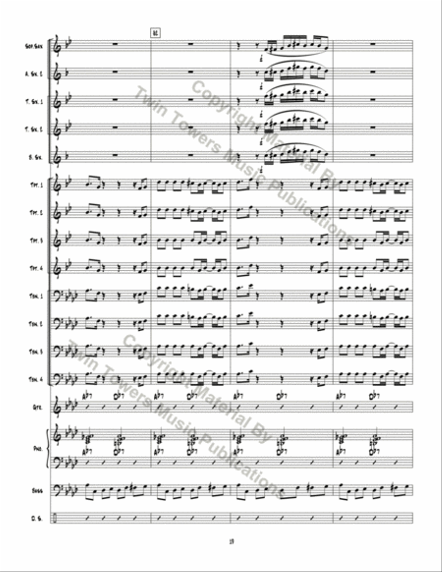 Jazz Revival Jazz Ensemble scores gallery preview page 20
