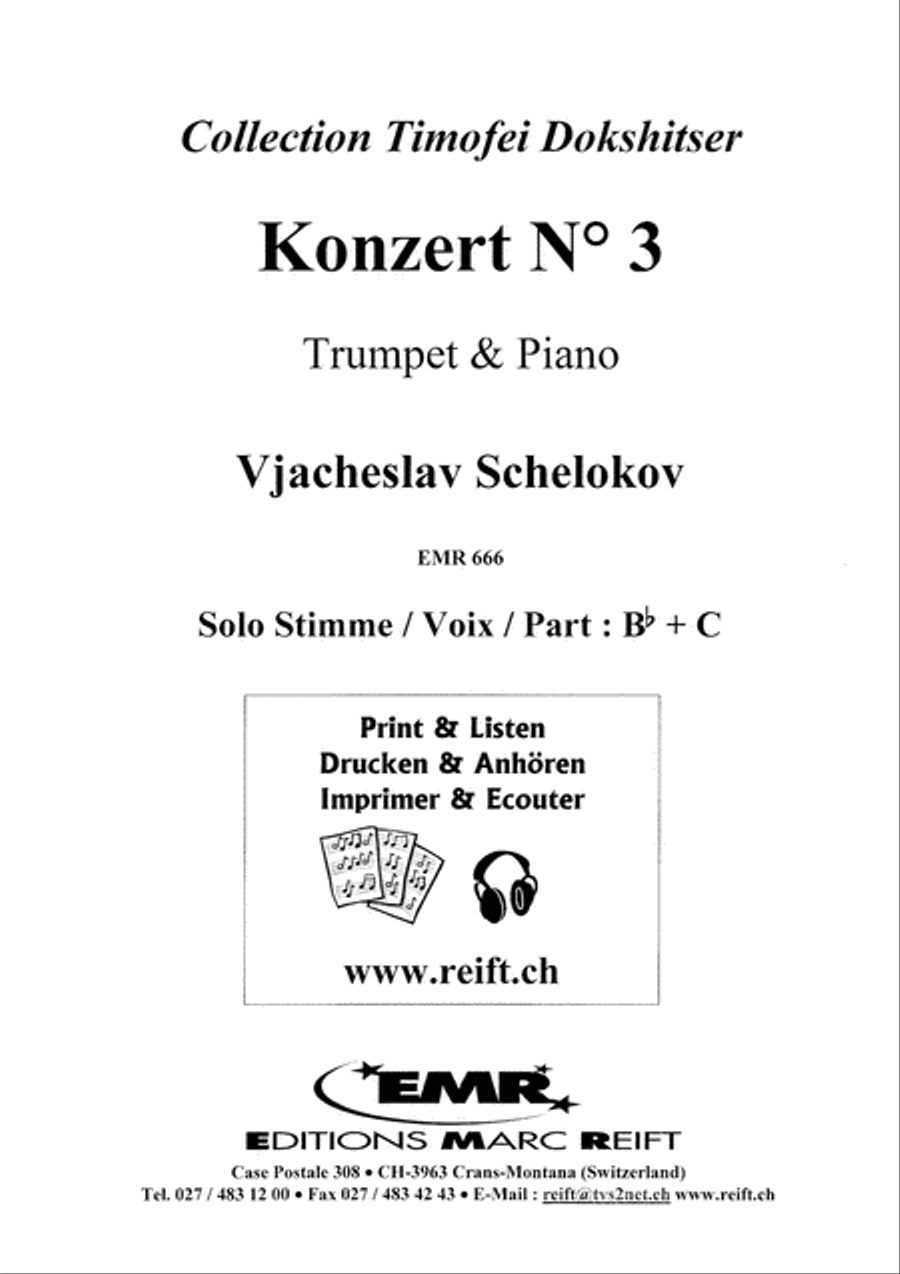 Konzert No. 3 Cornet scores gallery preview page 2
