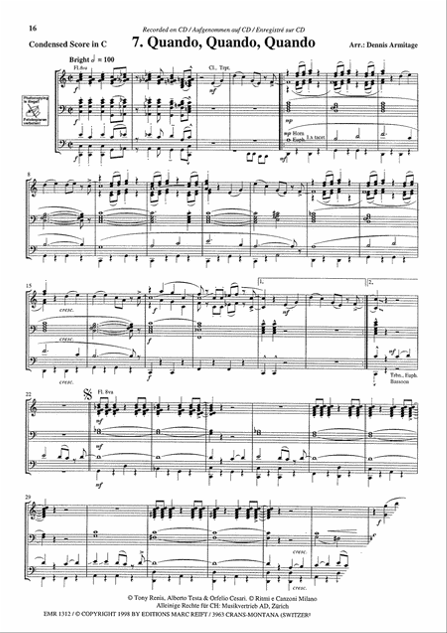 Swing Time Swing Time Concert Band scores gallery preview page 9