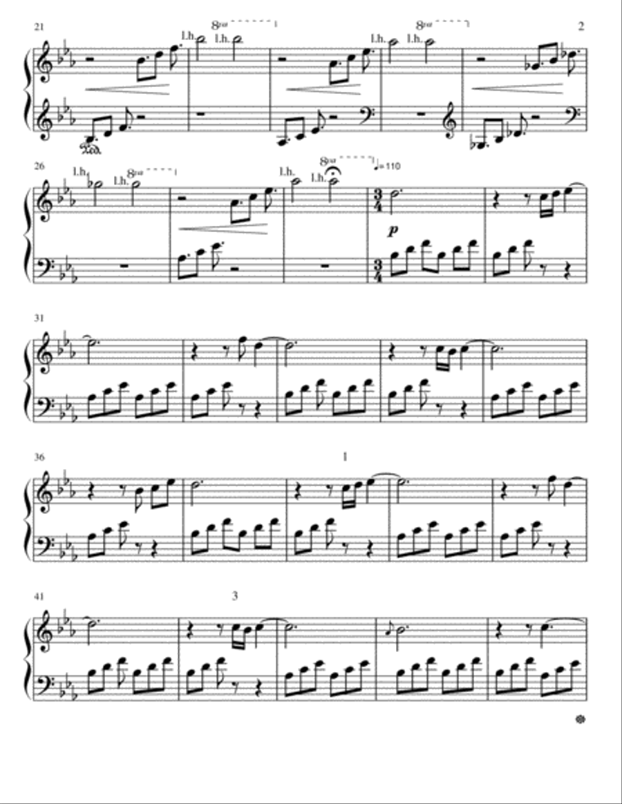 PRANCING PONIES Piano Solo scores gallery preview page 2