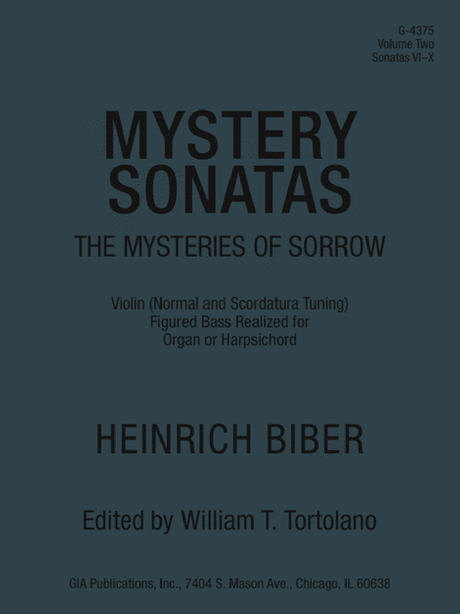 Mystery Sonatas - Volume 2, Sonatas 6-10