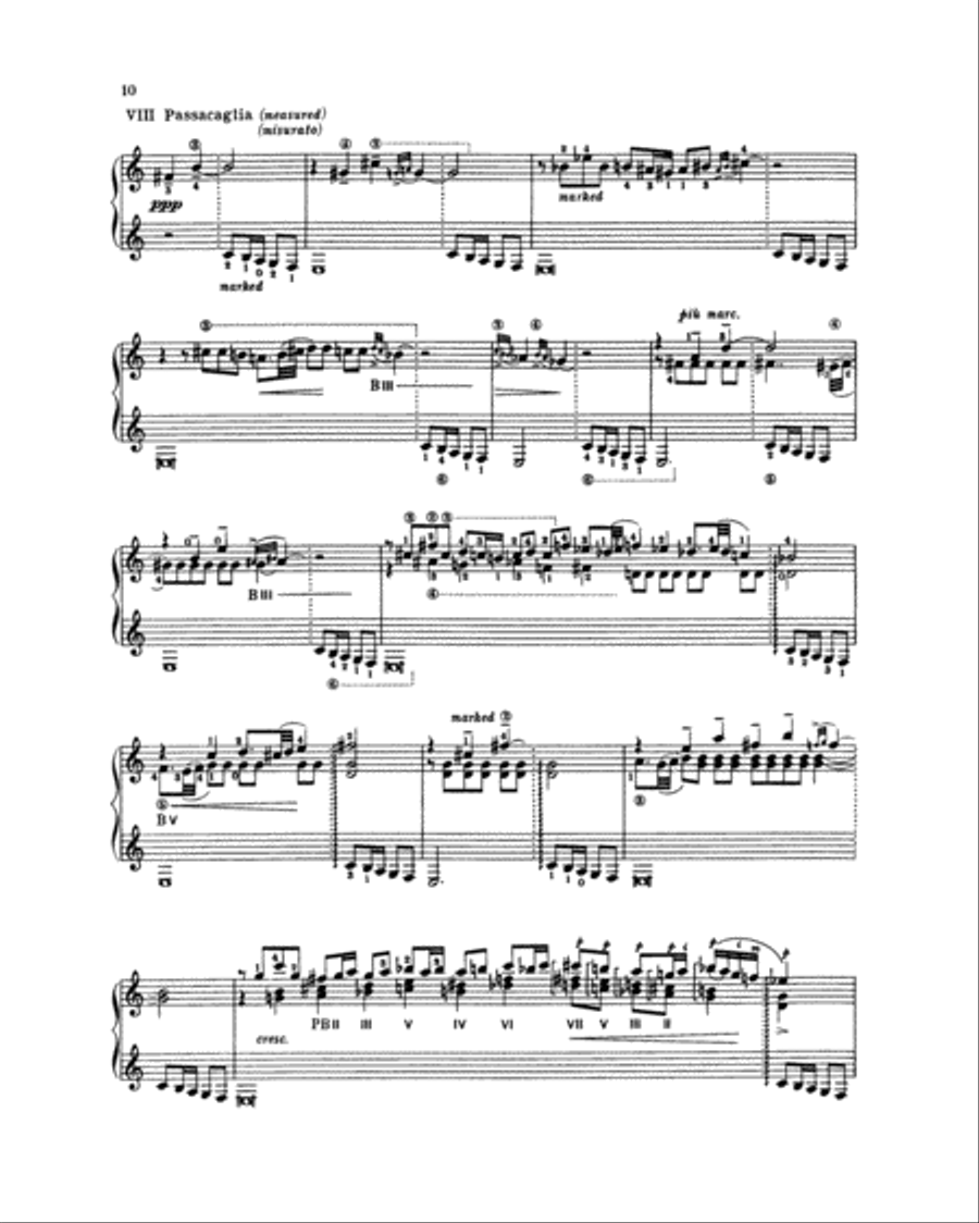Nocturnal After John Dowland, Op. 70 Classical Guitar scores gallery preview page 3