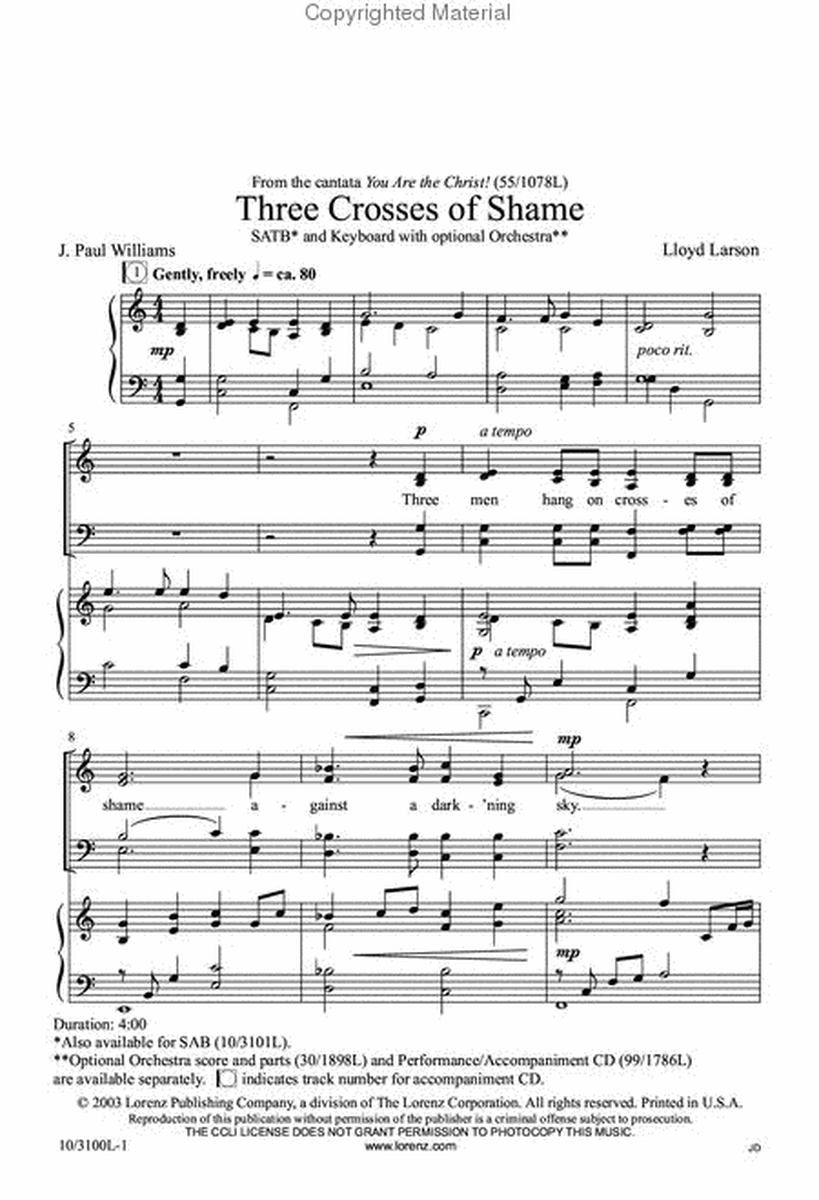 Three Crosses of Shame image number null
