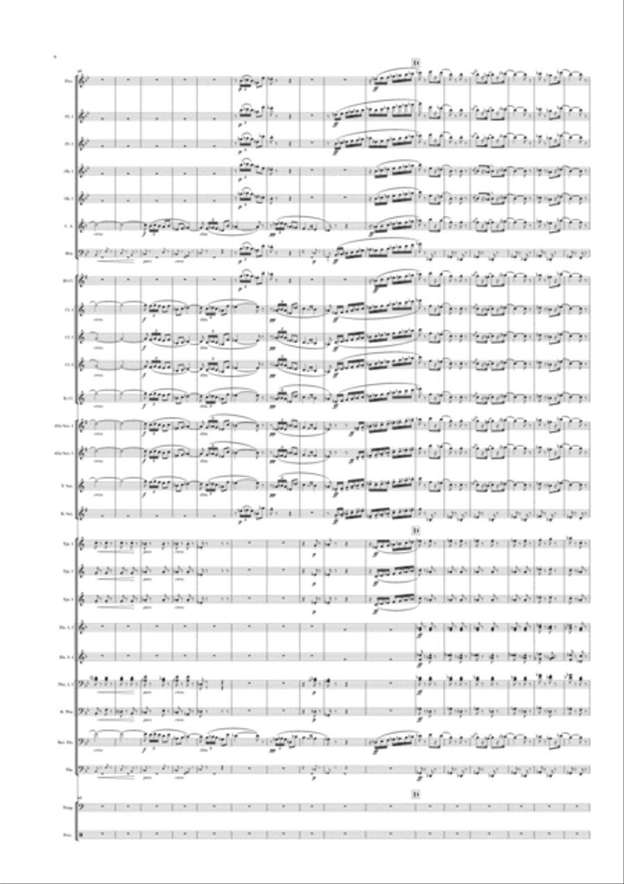Prélude a l'opera CARMEN Concert Band scores gallery preview page 6