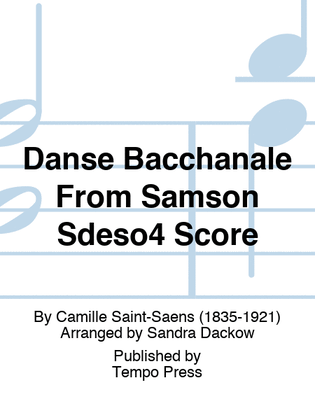 Danse Bacchanale from Samson et Dalila