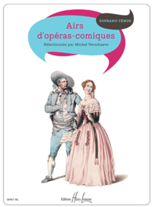 Book cover for Airs d'operas comiques