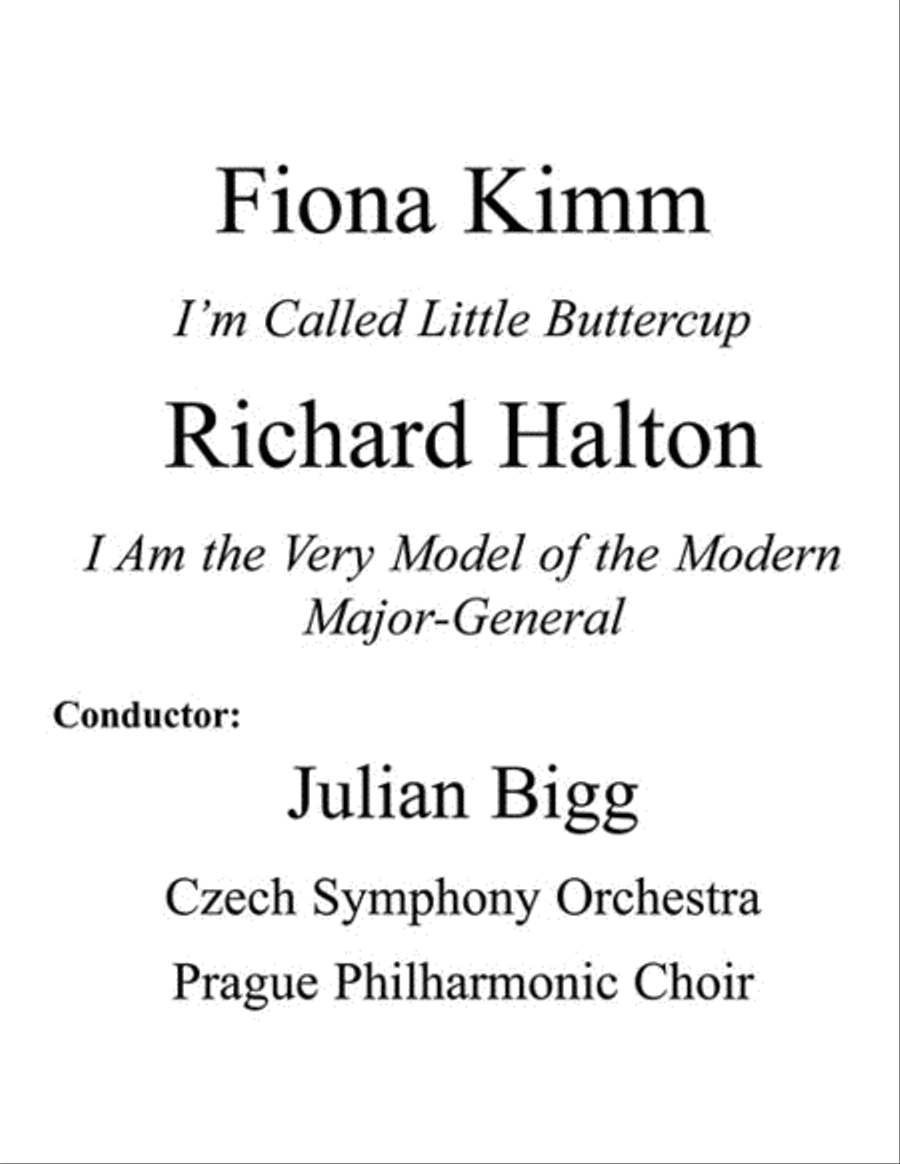 Gilbert & Sullivan Piano, Vocal scores gallery preview page 6