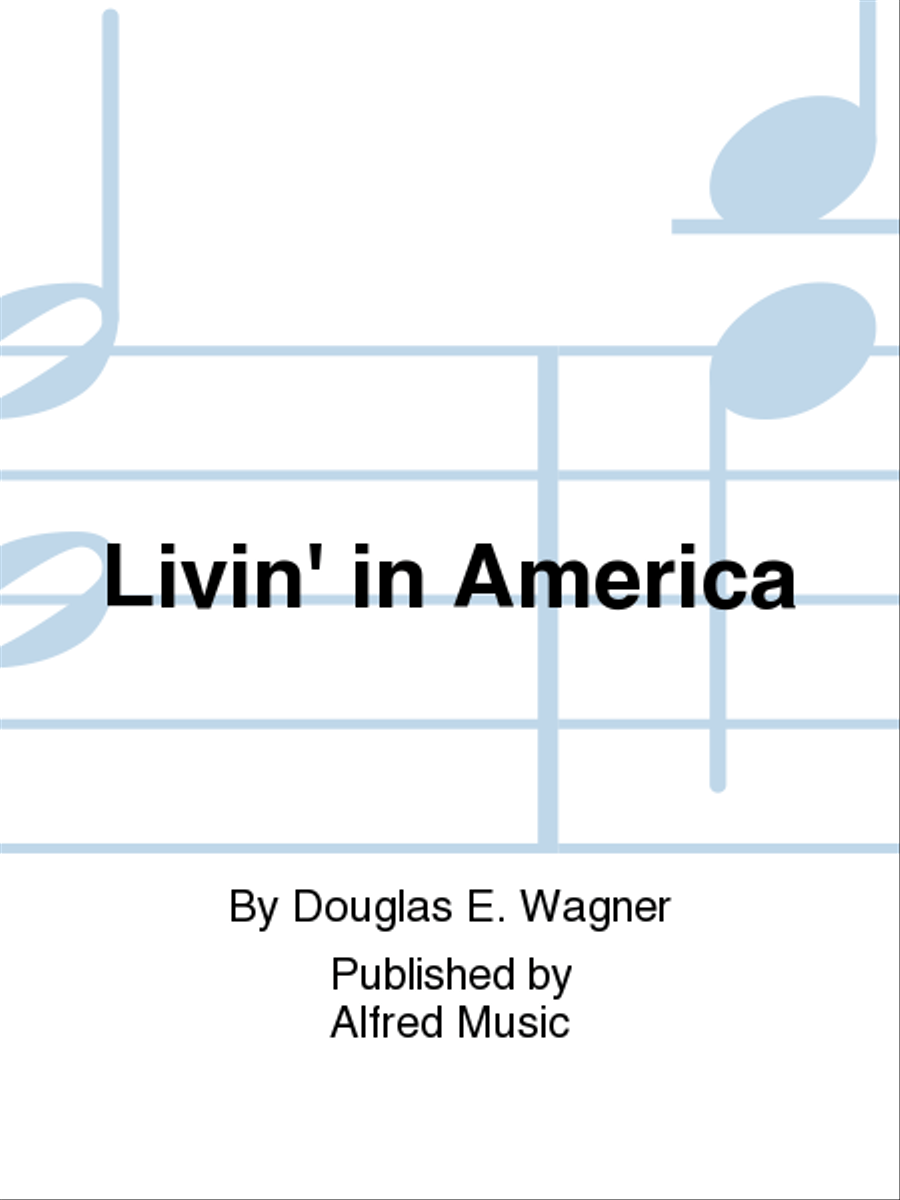 Livin' in America Livin' in America 3-Part scores gallery preview page 1