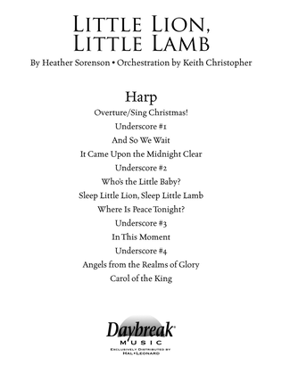 Little Lion, Little Lamb - Harp