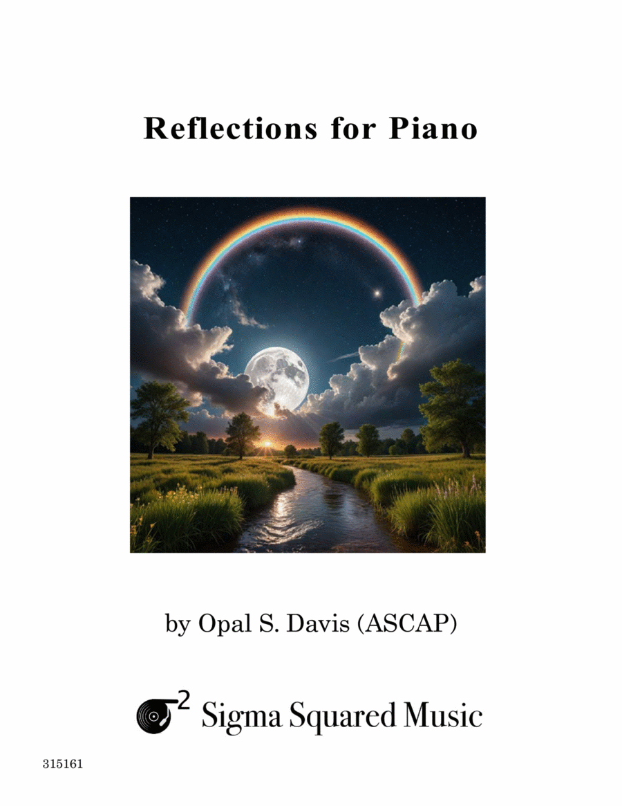 Reflections for Piano Piano Solo scores gallery preview page 1