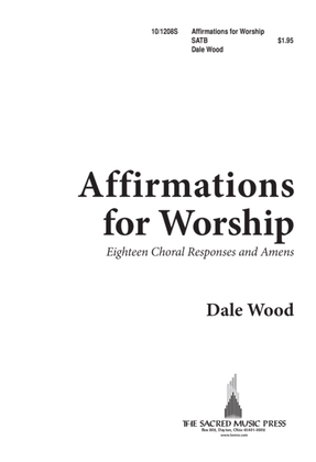 Book cover for Affirmations for Worship