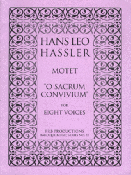 Motet, 'O sacrum convivium' (instrument parts)