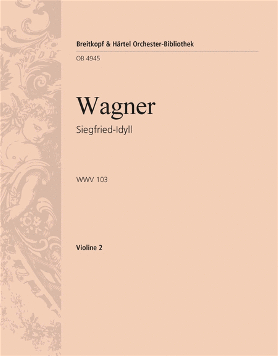 Siegfried Idyll WWV 103 Siegfried Idyll WWV 103 Orchestra scores gallery preview page 1