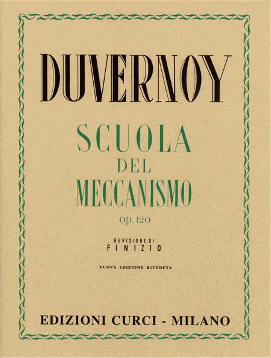 Scuola del meccanismo op. 120 Piano Solo scores gallery preview page 1