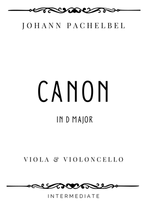 Pachelbel - Canon in D Major for Viola & Cello - Intermediate