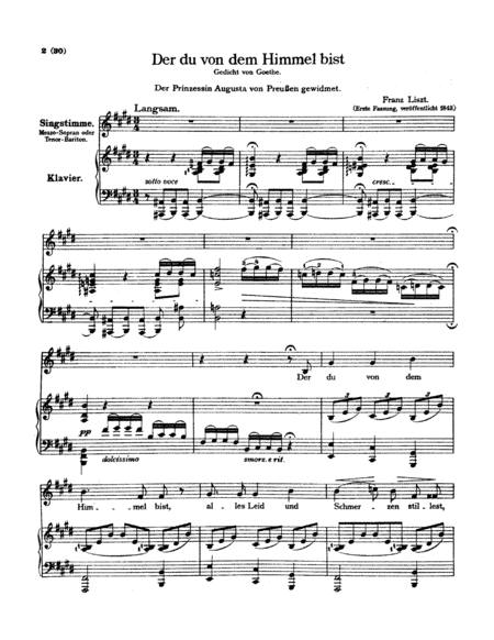 Liszt: Songs, Volume I, Nos. 1-13 (German/French)