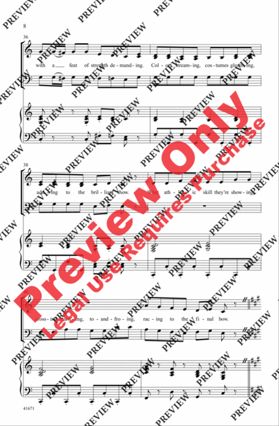 The Nutcracker . . . In About Three Minutes 3-Part scores gallery preview page 8