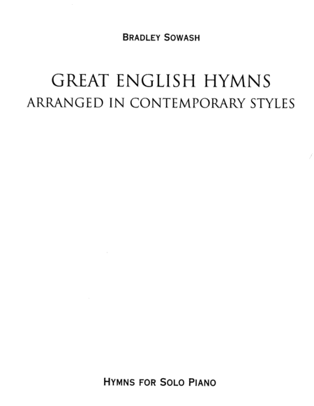 Great English Hymns arranged in contemporary styles image number null