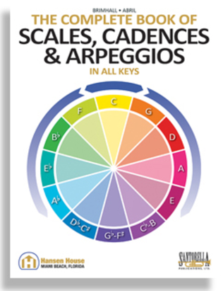 Book cover for The Complete Book of Scales, Cadences and Arpeggios