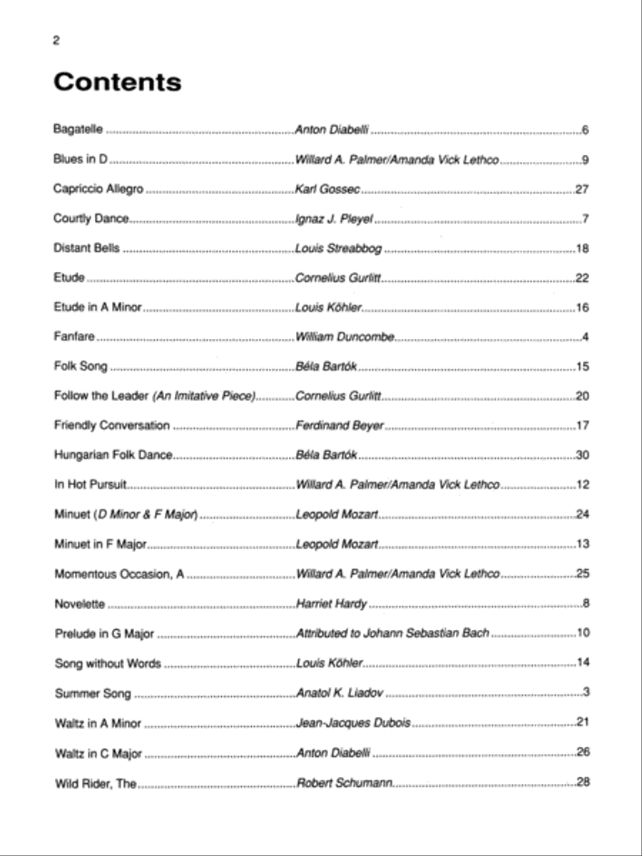 Alfred's Basic Piano Course Repertoire, Level 3 Piano Method scores gallery preview page 2