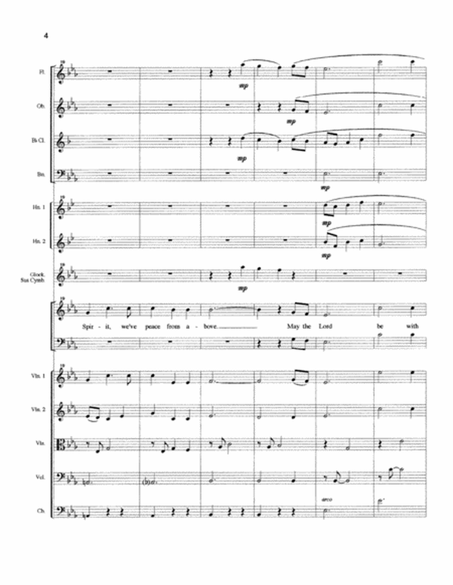 The Lord Be with You (Downloadable Orchestral Score and Parts)