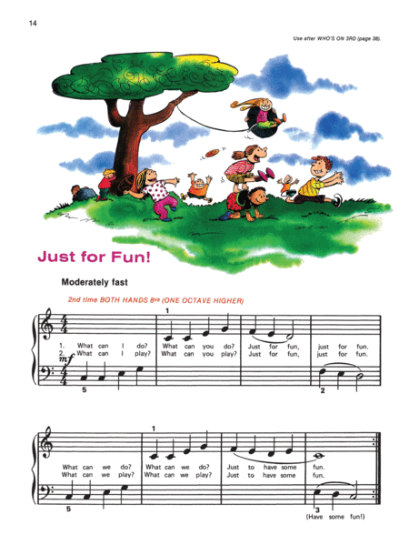 Alfred's Basic Piano Course Fun Book, Level 1A