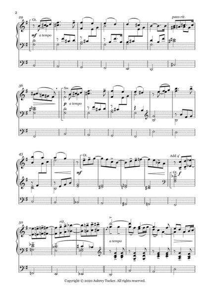 Organ: Chanson de Matin (Morning Song for Violin & Piano Op. 15, No. 2) - Edward Elgar image number null