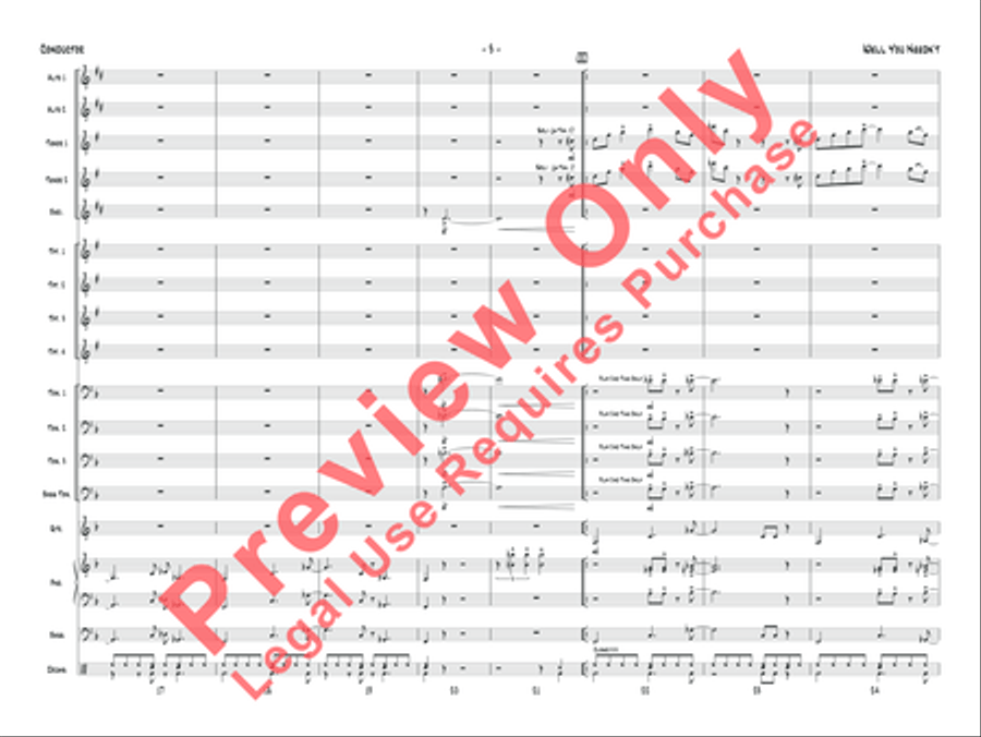 Well You Needn't Jazz Ensemble scores gallery preview page 4