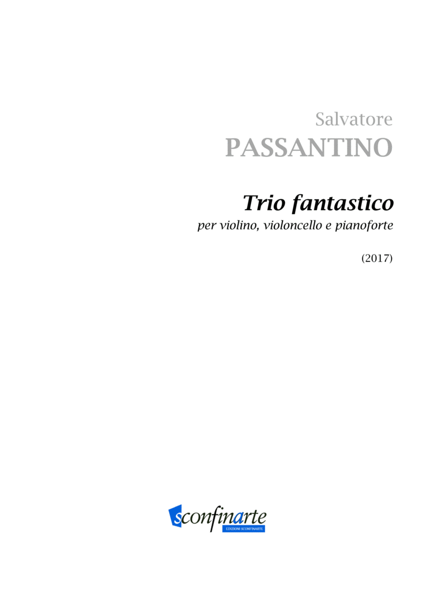 Salvatore Passantino: TRIO FANTASTICO (ES-21-043)