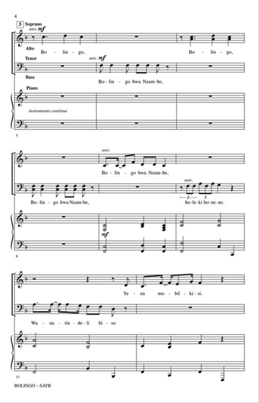 Bolingo Bolingo Accompaniment CD scores gallery preview page 3