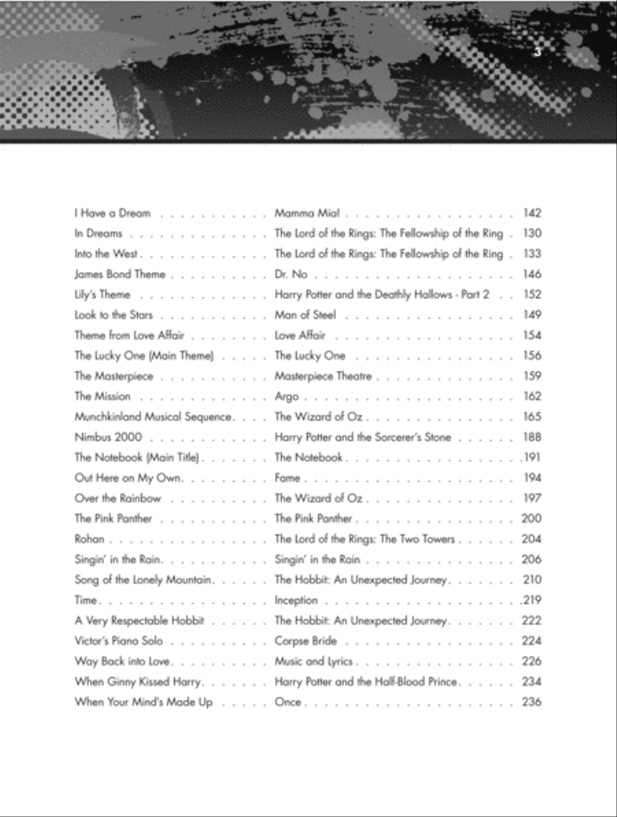 The Giant Book of Movie & TV Sheet Music Piano, Vocal, Guitar scores gallery preview page 8