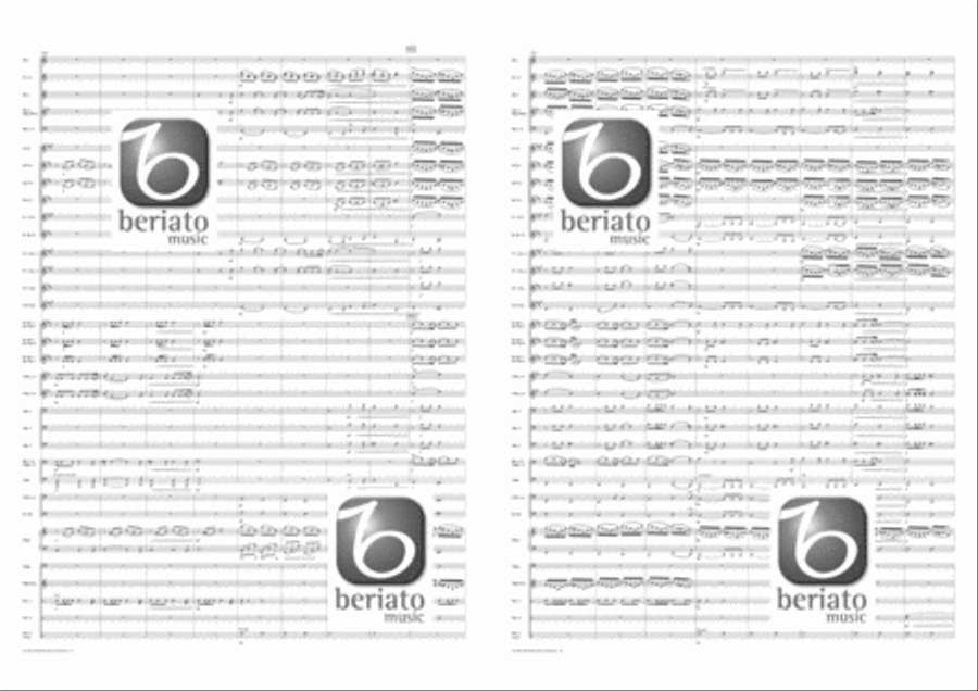 In the Shadow of Napoleon Concert Band scores gallery preview page 28