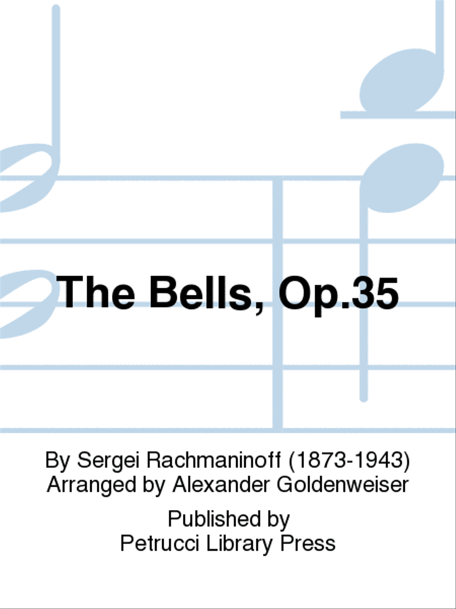 Kolokola, Op.35 Choir scores gallery preview page 1